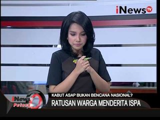 Dialog 01, Tri Budiarto, Kabut Asap Bukan Bencana Nasional iNews Petang 0110