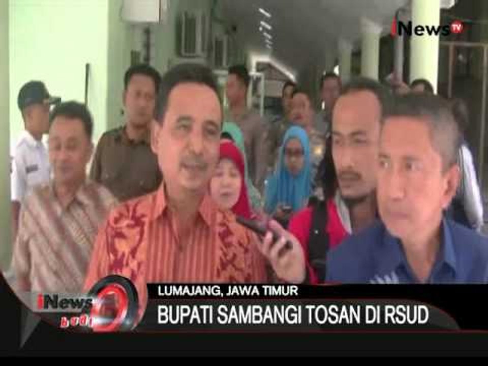 Masih Dirawat Dirumah Sakit, Bupati Lumajang Sambangi Tosan Di RSUD - iNews Pagi 05/10