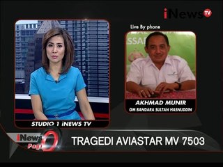Live By Phone: Akhmad Munir (GM Bandara Sultan Hasanuddin) - iNews Pagi 06/10
