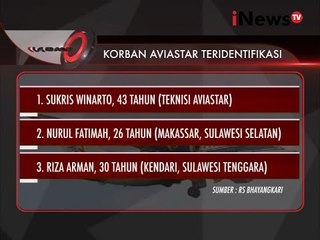 3 Jenazah Korban Jatuhnya Pesawat Aviastar Berhasil Diidentifikasi - iNews Siang 07/10