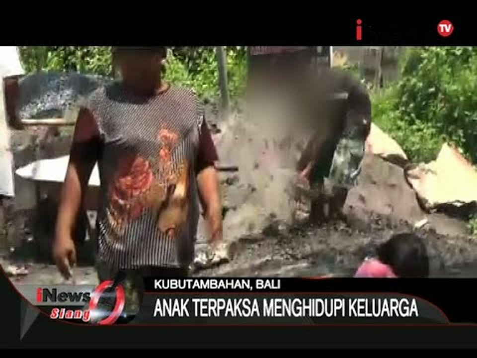 Potret Kemiskinan, Kisah Anak Kecil Yang Bekerja Untuk Menghidupi Keluarga - iNews Siang 08/10