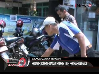 2 Toko Emas Di Cilacap Dirampok - iNews Petang 25/11