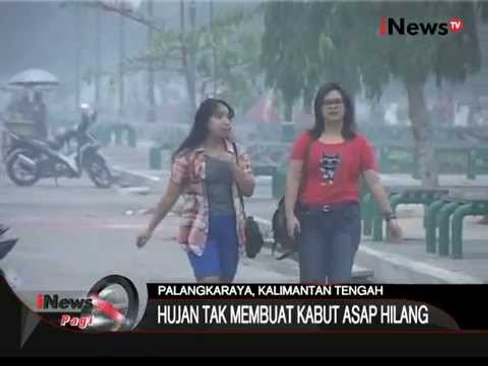 Kabut Asap Tebal Kembali Selimuti Palangkaraya - iNews Pagi 12/10