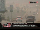 Dampak Kabut Asap, Jarak Pandang Hanya 50 Meter Di Kab. Merangin - iNews Malam 08/10