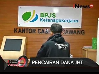 Pencairan Dana JHT Membuat Antrean Panjang Tiap Hari - iNews Petang 12/10