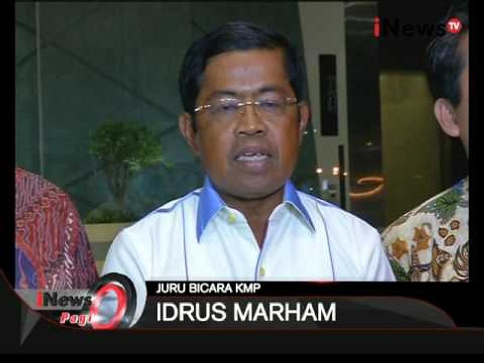 Koalisi Merah Putih Lakukan Pertemuan Bahas 1 Tahun Pemerintahan Jokowi Jk - iNews Pagi 13/10