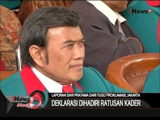 Live Report : Terkait Deklarasi Partai Idaman - iNews Siang 14/10