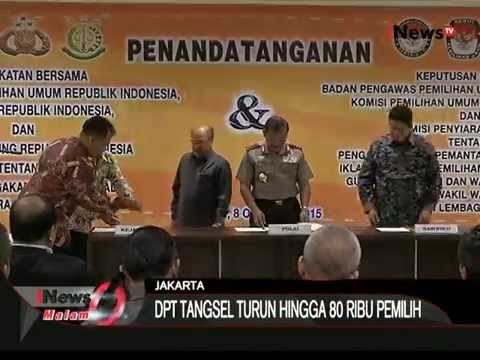 2 Bulan Jelang Pilkada Serentak, DPT Fiktif Kerap Menjadi Polemik Di Tangsel - iNews Malam 13/10