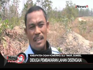 Kebakaran Membuat Puluhan Hektar Tanaman Terbakar  - iNews Petang 14/10