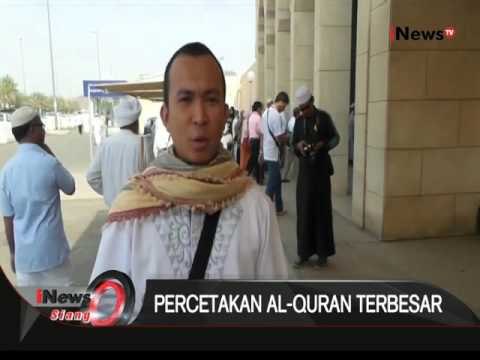 Inilah Percetakan Al Quran Terbesar Di Madinah - iNews Siang 14/10