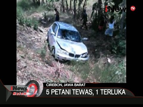 Kecelakaan Maut, 5 Petani Tewas 1 Terluka Ditabrak Mobil Sedan - iNews Malam 14/10