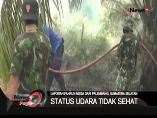 Live Report : Terkait Kondisi Terkini Kabut Asap Di Palembang - iNews Pagi 14/10