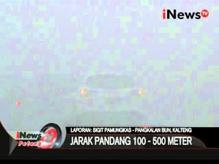 Telewicara: Sigit, Asap Pekat Selimuti Kota Pangkalanbun - iNews Petang 16/10