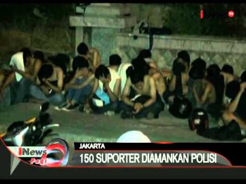 Berencana Hadang Bobotoh, 150 Suporter Jakmania Diamankan Polisi - iNews Pagi 19/10