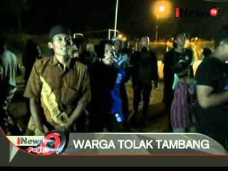 Warga Jombang Tolak Tambang, Rusak Alat Berat - iNews Pagi 19/10