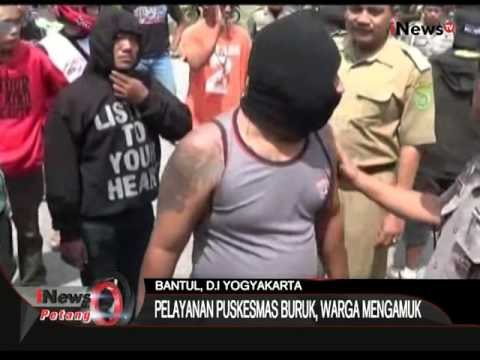 Pelayanan Puskesmas Yang Buruk Warga Amuk Puskesmas Di Bantul - iNews Petang 19/10