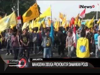 Aksi Demo Mahasiswa Setahun Kepemimpinan Jokowo-JK Berlangsung Ricuh - iNews Malam 19/10