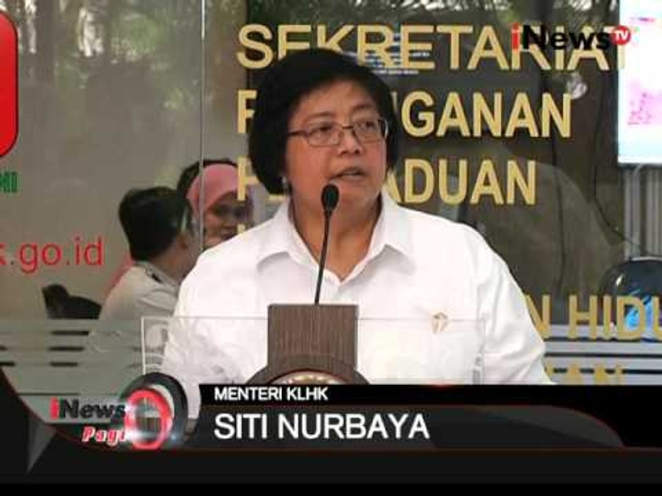 Mentri KLHK Berikan 10 Sanksi Administratif Kepada 10 Perusahaan Pembakar Lahan - iNews Pagi 20/10