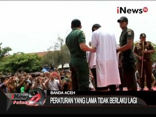 Hukuman Cambuk Pezina Akan Diberlakukan 23 Oktober 2015 Di Aceh - iNews Petang 20/10