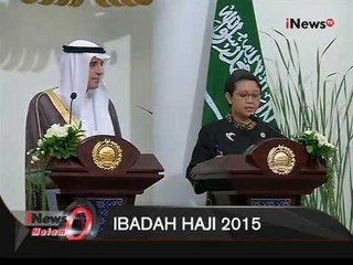 Menlu Arab Saudi Berkunjung Ke Indonesia Terkait Insiden Haji 2015 - iNews Malam 20/10