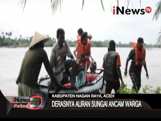 Jembatan Antar Desa Putus, Warga Gunakan Perahu Karet - iNews Petang 21/10