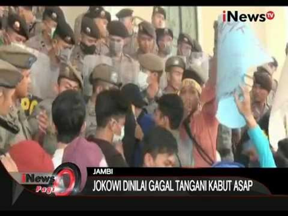 Aksi Demo Mahasiswa Di Berbagai Daerah Warnai Setahun Pemerintahan Jokowi - iNews Pagi 21/10