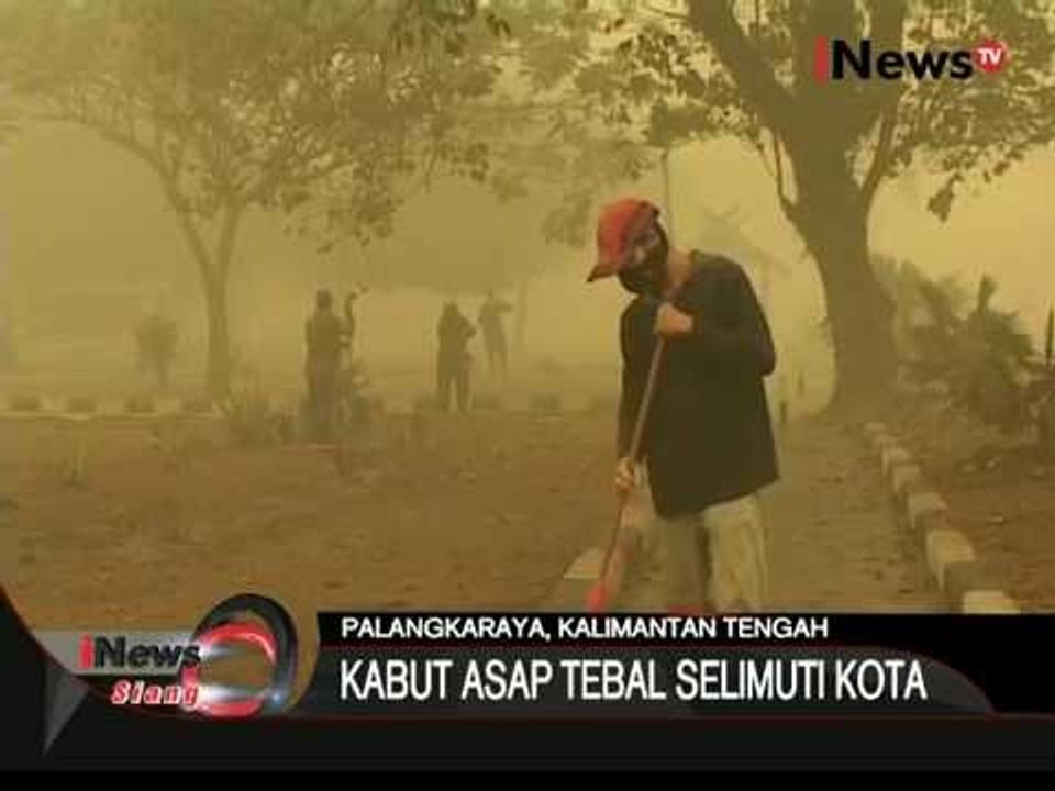 Kabut Asap Di Palangkaraya Semakin Parah - iNews Siang 21/10