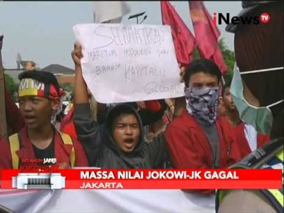 Aksi Demo Masyarakat Yang Menilai Jokowi-JK Gagal Dalam Memimpin Indonesia - iNews Petang 20/10