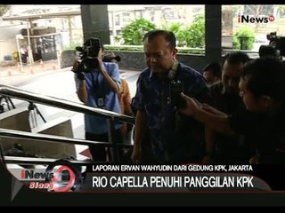 Live Report : Terkait Pemeriksaan Rio Capella Hari Ini - iNews Siang 23/10