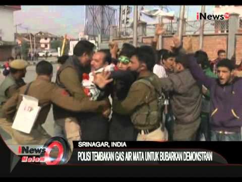 Polisi Tembakkan Gas Air Mata Saat Demonstran Ricuh Di India - iNews Malam 22/10