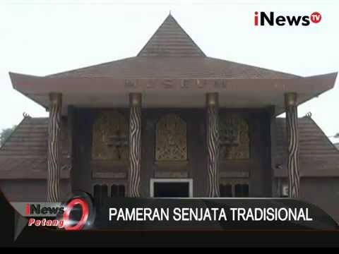 Pameran Senjata Tradisional Di Museum Balaputra Dewa Di Palembang - iNews Petang 23/10