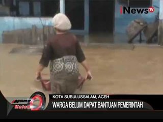Banjir Meredam Ratusan Rumah Di Kota Subulussalam, Aceh - iNews Malam 25/10