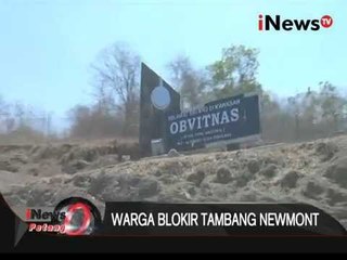 Warga Blokir Tambang Newmont - iNews Petang 23/10