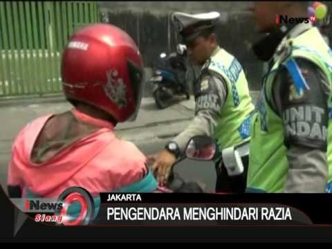 Lebih Dari 2000 Pengendara Sepeda Motor Terjaring Operasi Zebra 2015 - iNews Siang 26/10