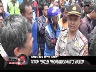 Perseteruan, Pengemudi Ojek Pangkalan Serbu Kantor Ojek Online Di Bandung - iNews Malam 26/10