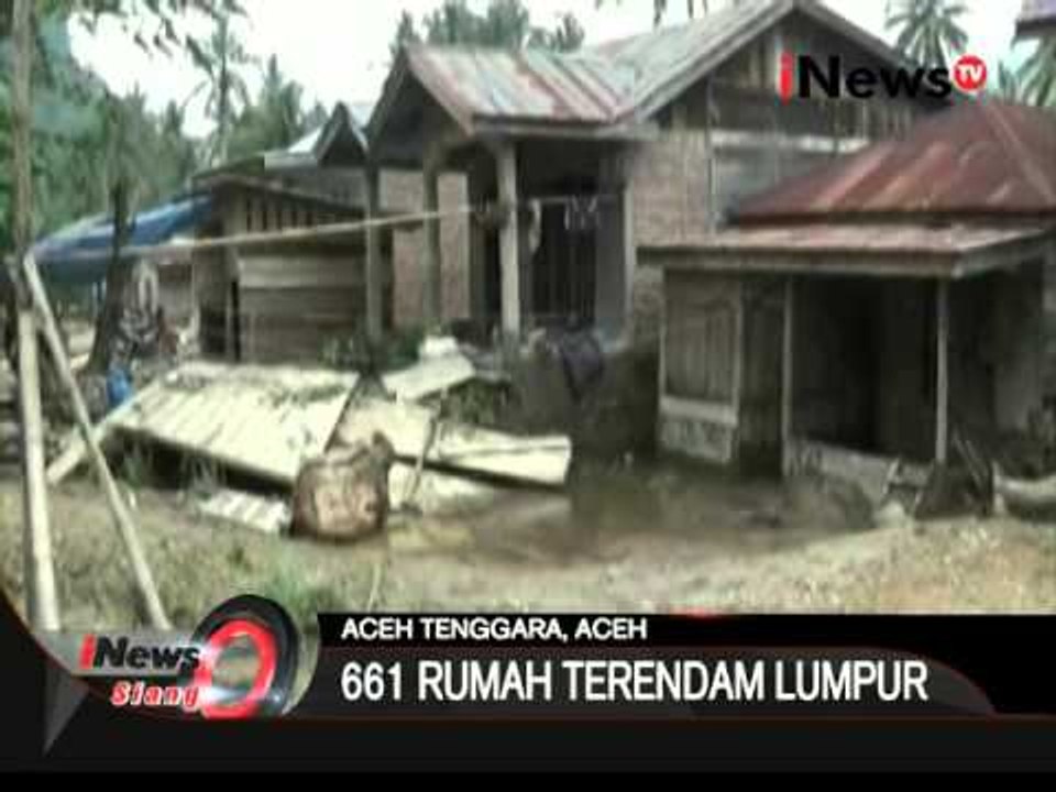 Tanggul Jebol, 39 Rumah Terseret Banjir, 661 Rumah Terendam Lumpur - iNews Siang 27/10