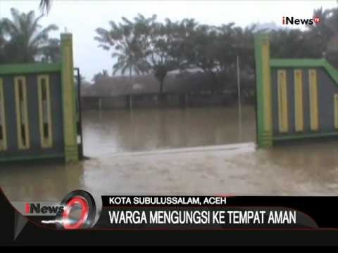 Ratusan Rumah Warga Terendam Banjir, Aktivitas Warga Lumpuh Di Aceh Tenggara - iNews Pagi 26/10