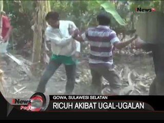 Diduga Ugal-Ugalan, Sejumlah Pengantar Jenazah Di Gowa Ricuh Dengan Warga - iNews Pagi 28/10