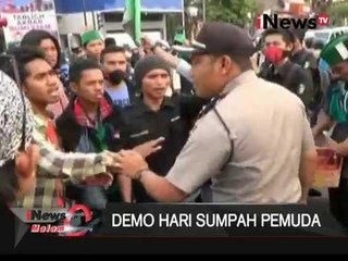 Demo Hari Sumpah Pemuda, Polisi Bubarkan Pendemo - iNews Malam 28/10