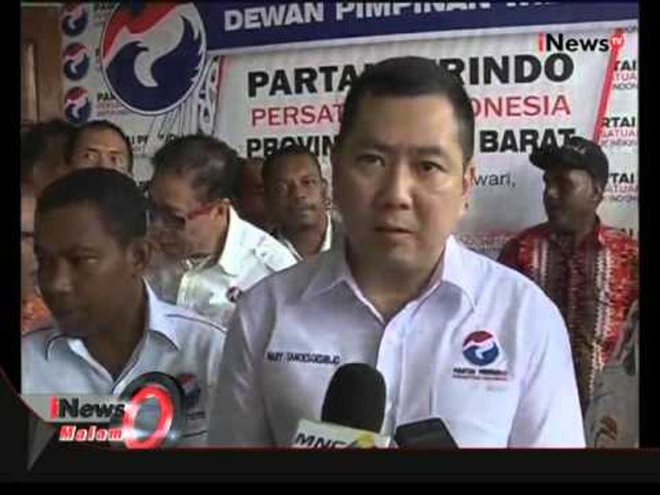 Deklarasi Partai Perindo Di Papua Barat - iNews Malam 29/10