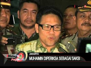 Download Video: Ketua Umum PKB, Muhaimin Iskandar Diperiksa KPK Sebagai Saksi - iNews Pagi 29/10