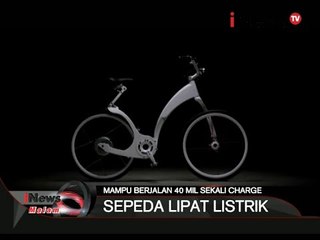 WOOW !!! Sepeda Lipat Elektrik Yang Dapat Melipat Sendiri Dalam 1 Detik - iNews Malam 29/10