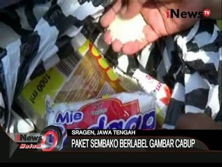 405 Paket Sembako Disita Panwaslu Karena Berlabel Gambar Cabup - iNews Malam 01/11