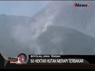 Descargar video: Kebakaran Di Gunung Merapi, Jalur Pendakian Ditutup - iNews Siang 02/11