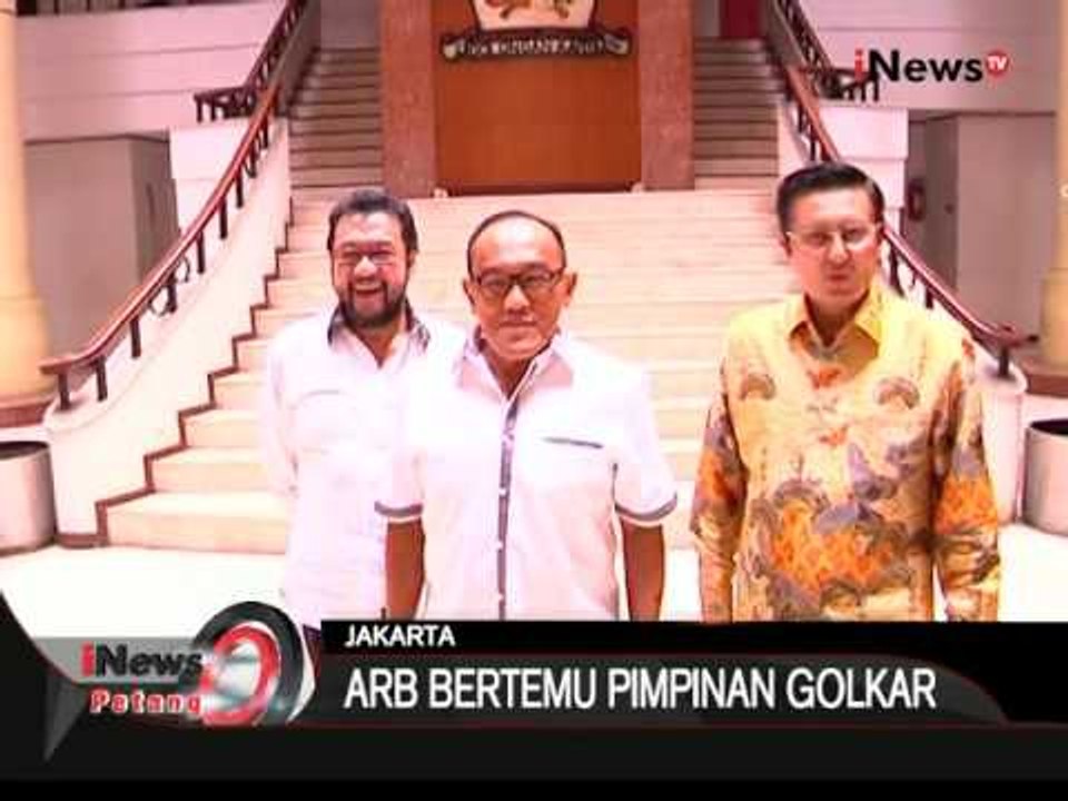 Bahas Strategi Pilkada, ARB Bertemu Pimpinan Golkar - iNews Petang 02/11