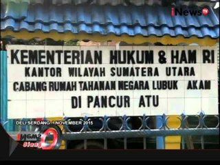 Live Report: Inilah Kronologi Kaburnya Napi Menurut Karutan Pancur Batu  - iNews Siang 02/11