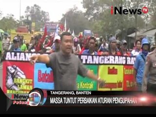 Demo Buruh, Adu Mulut Tak Terhindarkan - iNews Petang 03/11