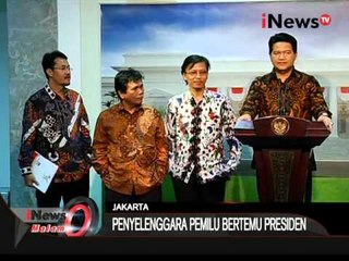 Télécharger la video: Jelang Pilkada Serentak, Penyelenggara Pemilu Laporkan Persiapan Kepada Presiden - iNews Malam 03/11