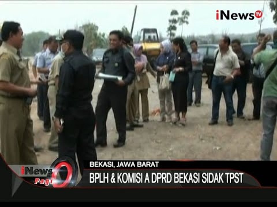 Kisruh Sampah DKI, BPLH Dan Anggota DPRD Bekasi Sidak Bantar Gebang - iNews Pagi 04/11