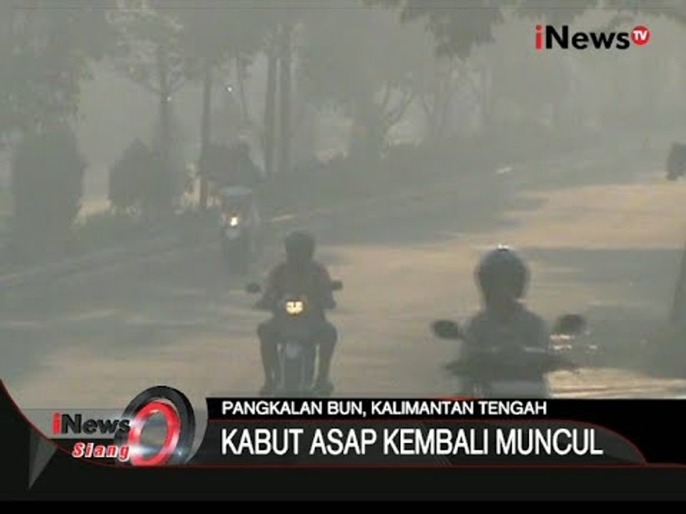 Titik Api Kembali Bermunculan, Kabut Asap Kembali Selimuti Pangkalan Bun - iNews Siang 04/11